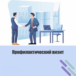 Проведение профилактических визитов